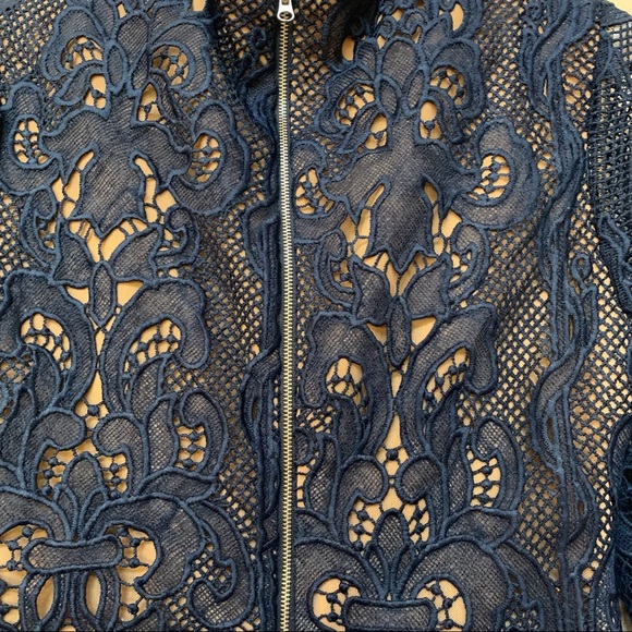 Ministry of Style Blue WILD THING Lace Dress NWT - Picture 9 of 14